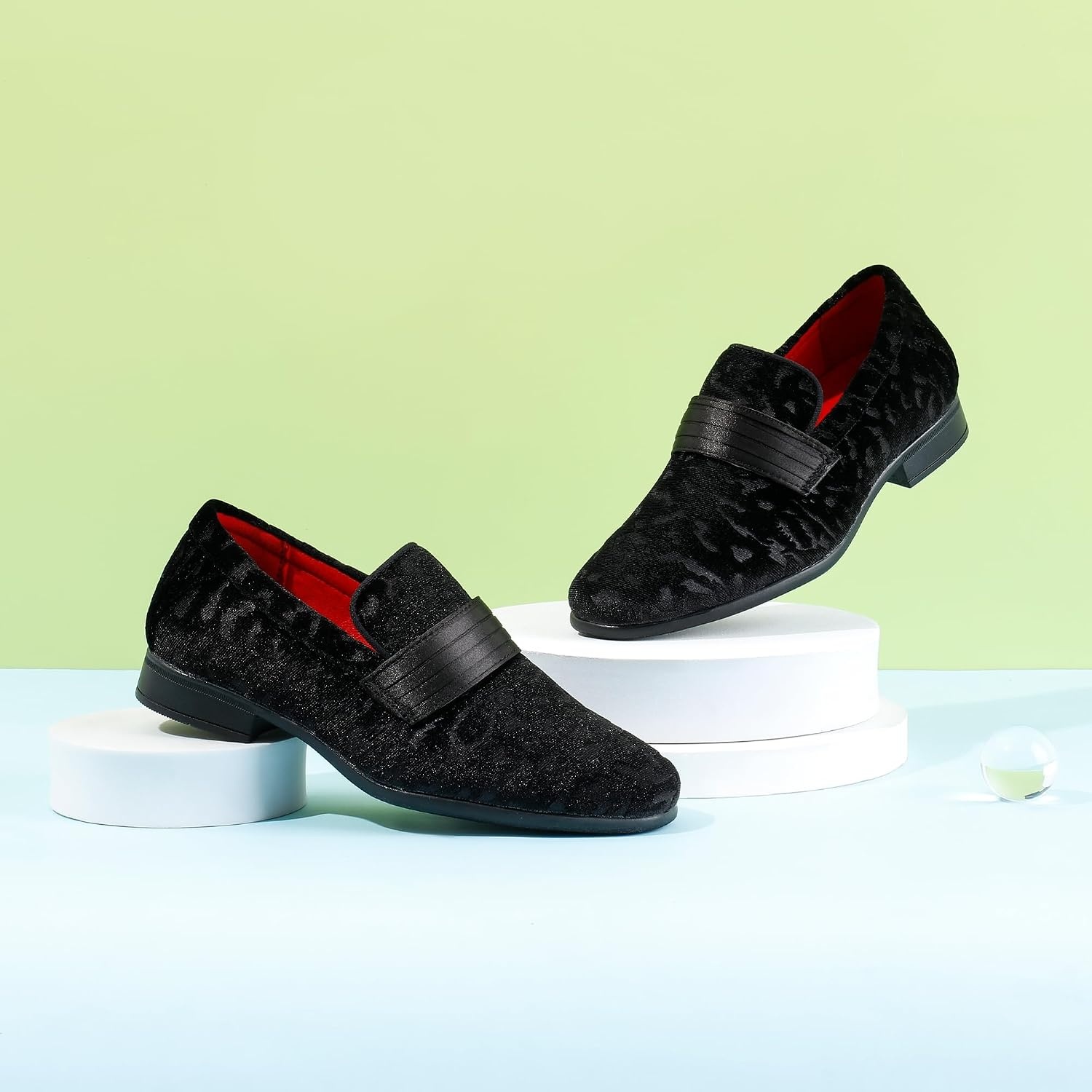 image:imageBruno Marc Boys Dress Shoes Tuxedo Loafers Comfortable Kids Slip on Formal Wedding Party Graduation Church School DailyBlack
