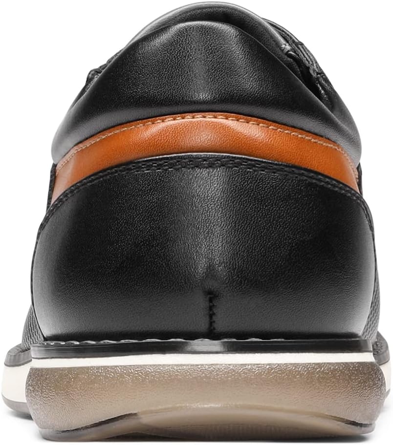 image:imageBruno Marc Mens Dress Oxfords Casual Derby Sneakers Breathable Perforated Synthetic Leather Cushioned Insole Shockabsorbent Outfit Fit Boardrooms Bars Daily Wear amp EventsBlack