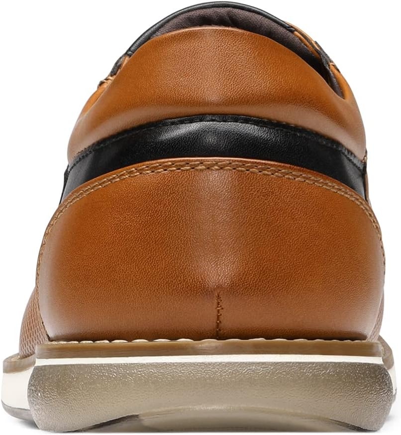 image:imageBruno Marc Mens Dress Oxfords Casual Derby Sneakers Breathable Perforated Synthetic Leather Cushioned Insole Shockabsorbent Outfit Fit Boardrooms Bars Daily Wear amp EventsBrown