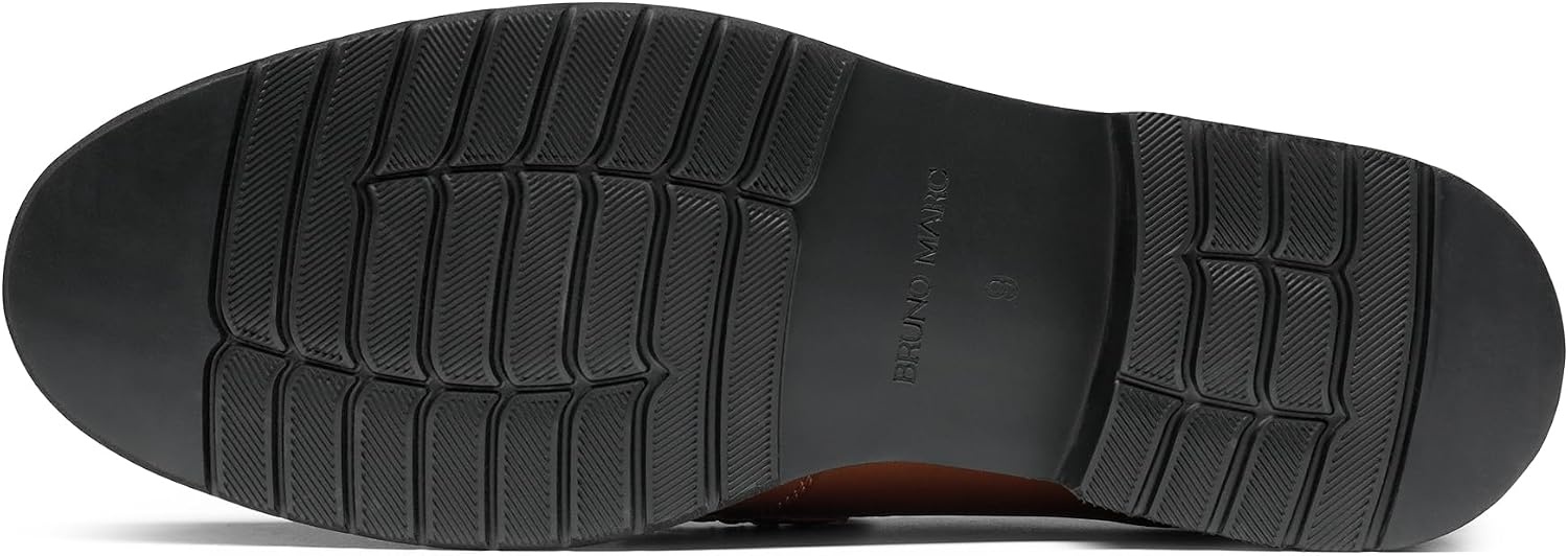 image:imageBruno Marc Mens Dress Slipon Penny Loafers Formal Shoes Comfort Classic Business Office Meeting Wedding DailyBrown