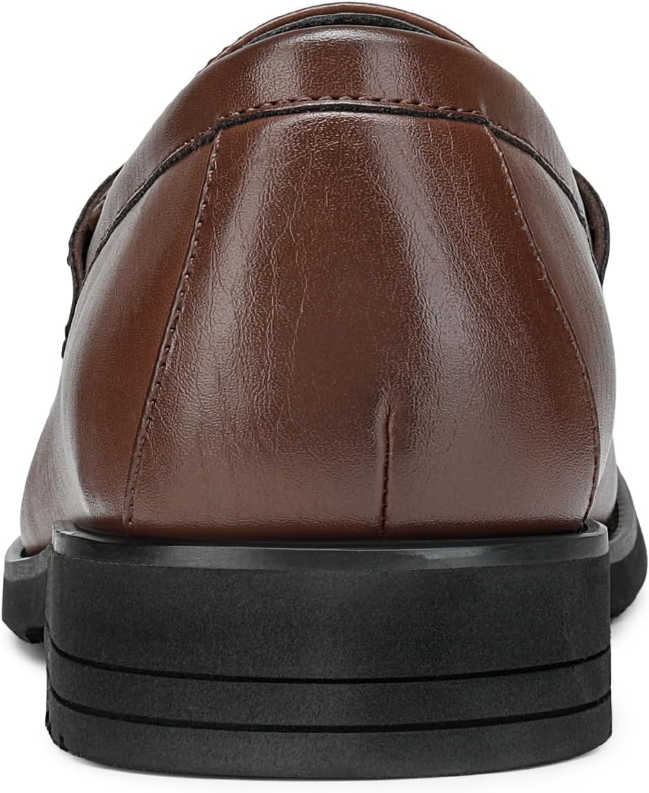 image:imageBruno Marc Mens Dress Slipon Penny Loafers Formal Shoes Comfort Classic Business Office Meeting Wedding DailyDark Brown
