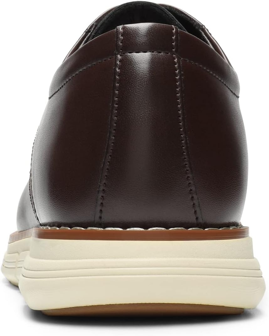 image:imageBruno Marc Mens Dress Sneakers Casual Oxford Formal Shoes cushioned insole classic laceup breathable lining ideal for office work and formal evening occasionsDark Brown
