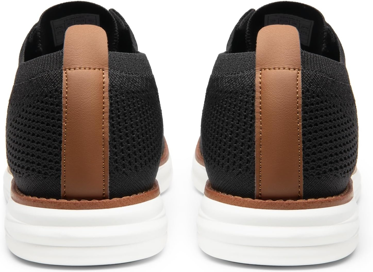 image:imageBruno Marc Mens KnitFlex Breeze Casual Dress Sneakers Breathable Lightweight Mesh LaceUp Derby Walking Shoes for Work amp WeekendBlack