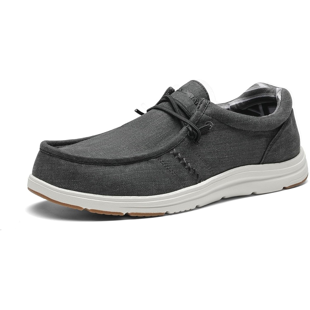 image:imageBruno Marc Mens Casual Slipon Loafers Shoes Comfortable Lightweight Breathable Stretch Soft Flexible Daily Office Travel JourneyBlackarchsupport