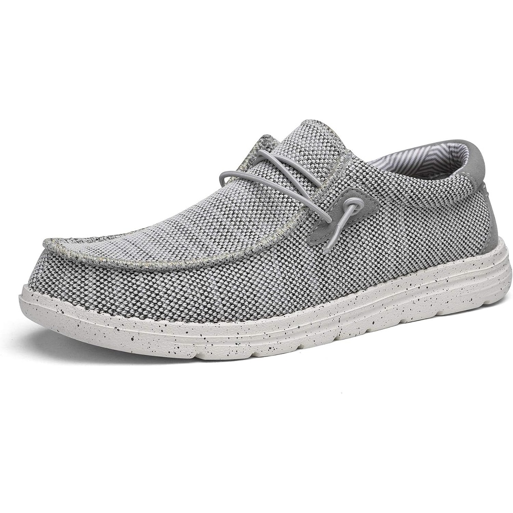 image:imageBruno Marc Mens Casual Slipon Loafers Shoes Comfortable Lightweight Breathable Stretch Soft Flexible Daily Office Travel JourneyGrey