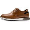 Bruno Marc Boy’s Casual Dress Oxford Sneaker | Vegan Leather Upper Breathable Lattice Slip-Resistant Outfit For Daily Wear Award Ceremonies Formal Gatherings(Brown)
