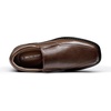 Bruno Marc Boy’s Dress Shoes Slip on Loafers | Classic Square Toe Comfortable Support Formal Church Wedding Party Family Celebration(Dark Brown)