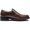 Bruno Marc Boy’s Dress Shoes Slip on Loafers | Classic Square Toe Comfortable Support Formal Church Wedding Party Family Celebration(Dark Brown)