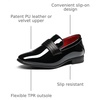 Bruno Marc Boy’s Dress Shoes Tuxedo Loafers | Comfortable Kids Slip on Formal Wedding Party Graduation Church School Daily(Bright Black)
