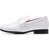 Bruno Marc Boy’s Dress Shoes Tuxedo Loafers | Comfortable Kids Slip on Formal Wedding Party Graduation Church School Daily(White)