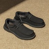 Bruno Marc Men’s Arch Support Casual Slip-on Shoes Loafers | Non Slip Comfortable Lightweight Boat Shoes Daily Office Travel Journey(Black)