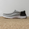 Bruno Marc Men’s Arch Support Casual Slip-on Shoes Loafers | Non Slip Comfortable Lightweight Boat Shoes Daily Office Travel Journey(Grey)