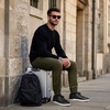 Bruno Marc Men’s Casual Dress Sneakers | All-Day Comfortable Lightweight Skating Fashion Business Tennis Lace-up Non-slip Lowtop Office Simpledress Versatile Style(Black)