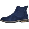 Bruno Marc Men’s Classic Chelsea Ankle Dress Boots | Crease-Resistant Soft Upper, Cushioned PU Sponge Insole,Textured TPR Outsole for Men Smart Casual Occasions(Navy)