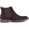 Bruno Marc Men’s Classic Chelsea Ankle Dress Boots | Crease-Resistant Soft Upper, Cushioned PU Sponge Insole,Textured TPR Outsole for Men Smart Casual Occasions(Dark Brown)