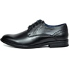 Bruno Marc Men’s Dress Classic Comfort Oxfords Shoes | Soft Synthetic Leather Upper, Comfy Insole, Durable Outsole For Work, Weddings, Formal Occasions(Black)