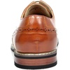 Bruno Marc Men’s Dress Classic Comfort Oxfords Shoes | Soft Synthetic Leather Upper, Comfy Insole, Durable Outsole For Work, Weddings, Formal Occasions(Brown)
