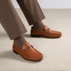 Bruno Marc Men’s Dress Loafers Slip on Driving Shoes | Metal Bit Comfortable Casual Footwear Formal Business Office Daily(Tan)