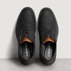 Bruno Marc Men’s Dress Oxfords Casual Derby Sneakers | Breathable Perforated Synthetic Leather, Cushioned Insole, Shock-absorbent Outfit, Fit Boardrooms Bars Daily Wear & Events(Black-waxy)