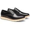 Bruno Marc Men’s Dress Sneakers Casual Oxford Formal Shoes | cushioned insole classic lace-up breathable lining, ideal for office, work and formal evening occasions(Black)