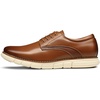 Bruno Marc Men’s Dress Sneakers Casual Oxford Formal Shoes | cushioned insole classic lace-up breathable lining, ideal for office, work and formal evening occasions(Brown)