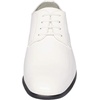 Bruno Marc Men’s Faux Patent Leather Tuxedo Dress Oxford | Soft Lining, Cushioned Insole, Non-slip Outfit, Ideal for Weddings, Formal Events, Pair with any Formal Wear(White)