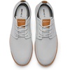 Bruno Marc Men’s KnitFlex Breeze Casual Dress Sneakers | Breathable Lightweight Mesh Lace-Up Derby Walking Shoes for Work & Weekend(Grey)