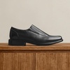 Bruno Marc Men’s Slip on Dress Loafers Shoes | Formal Business Classic Square Toe Office Meeting Wedding Church Daily(Black)