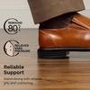 Bruno Marc Men’s Slip on Dress Loafers Shoes | Formal Business Classic Square Toe Office Meeting Wedding Church Daily(Brown)