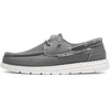 Bruno Marc Men’s Slip-on Loafers Casual Boat Shoes | Comfortable Lightweight Breathable Soft Flexible Daily Office Travel Journey(Dark Grey)
