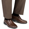 Bruno Marc Men’s Square Toe Dress Loafers Shoes | Classic Formal Slip Ons Wide Fit Business Formal Office Wedding Church Daily(5-dark Brown)