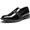 Bruno Marc Men’s Dress Tuxedo Shoes Slip-on Loafers | Patent Leather Velvet Wedding Prom Party Banquet Daily Formal Office(Bright Black)