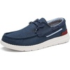 Bruno Marc Men’s Slip-on Loafers Casual Boat Shoes | Comfortable Lightweight Breathable Soft Flexible Daily Office Travel Journey(Navy)