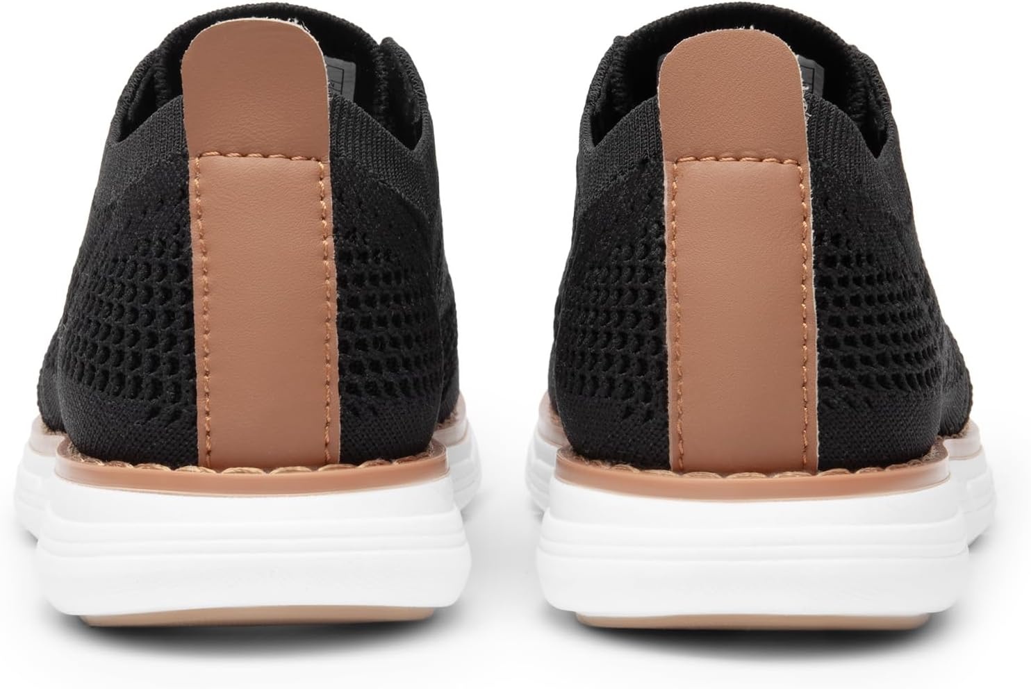 image:imageBruno Marc Boys Mesh Dress Sneakers Oxfords Breathable Knitted Upper Thick MD Midsole NonSlip Rubber Outsole Brogue Shoes for Boys Daily amp Formal OccasionsBlack