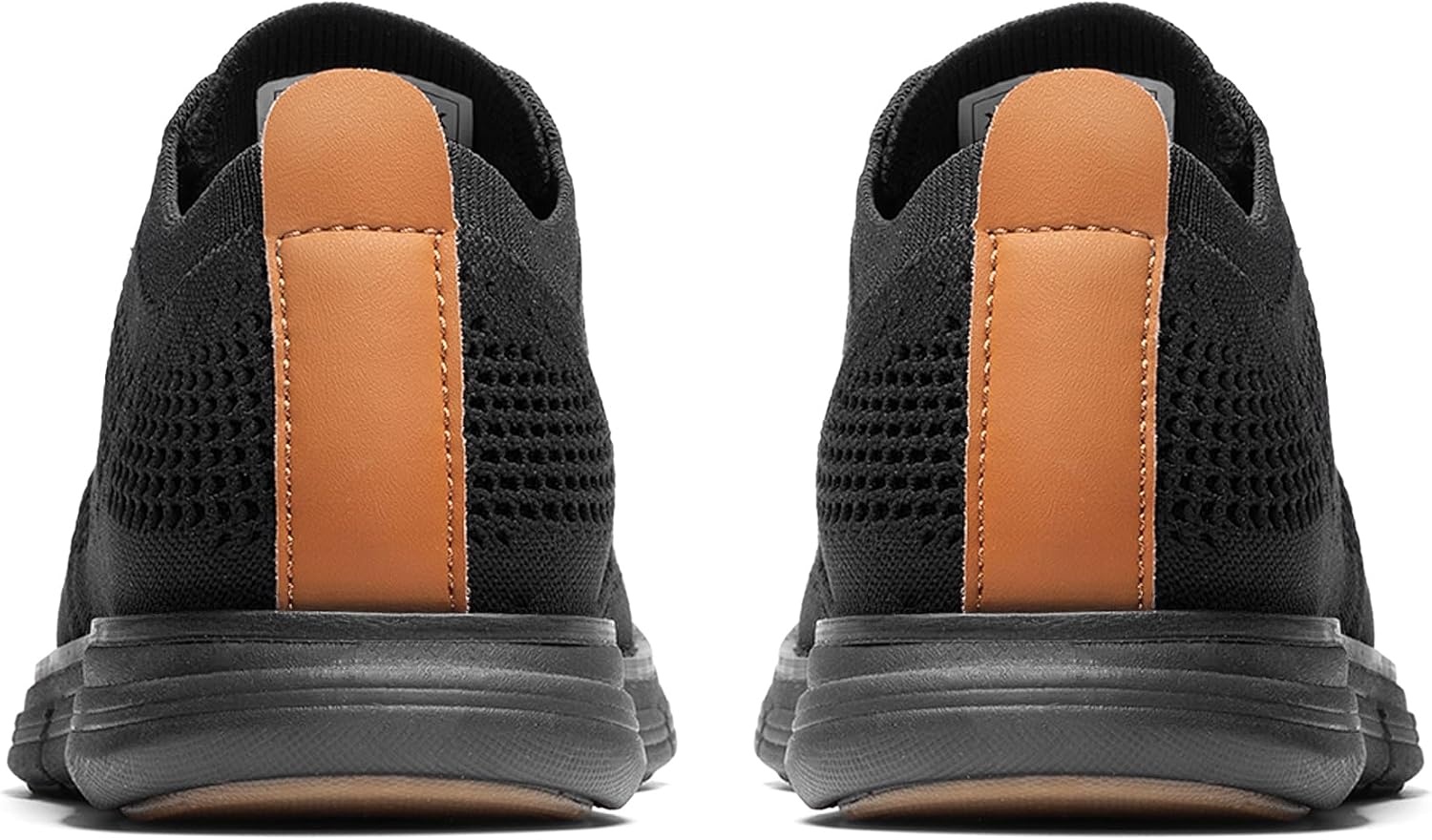 image:imageBruno Marc Boys Mesh Dress Sneakers Oxfords Breathable Knitted Upper Thick MD Midsole NonSlip Rubber Outsole Brogue Shoes for Boys Daily amp Formal OccasionsAll Black