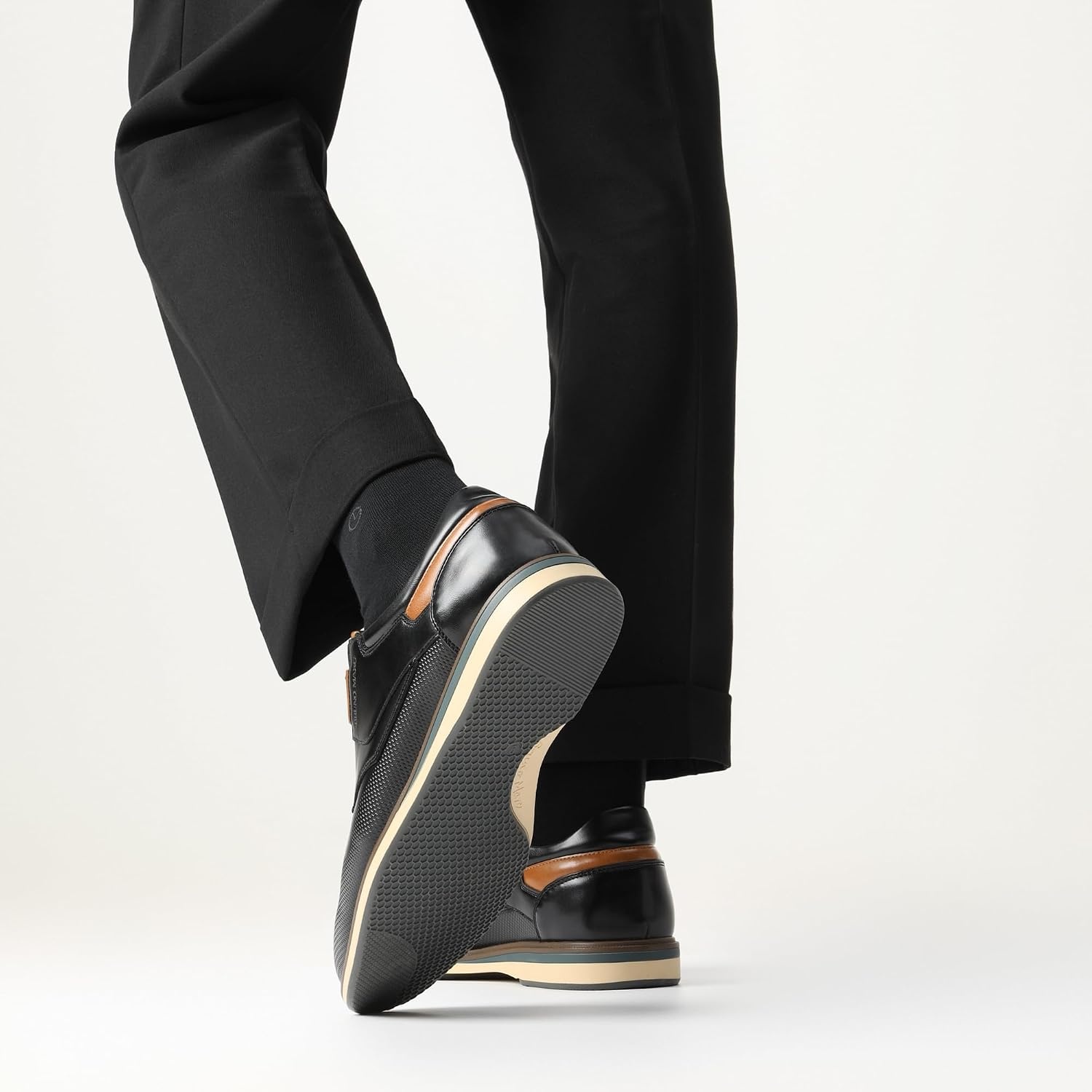 image:imageBruno Marc Mens Casual Dress Business Formal Oxford wearresistant nonslip sole great for office business casual work and daily occasions8Black