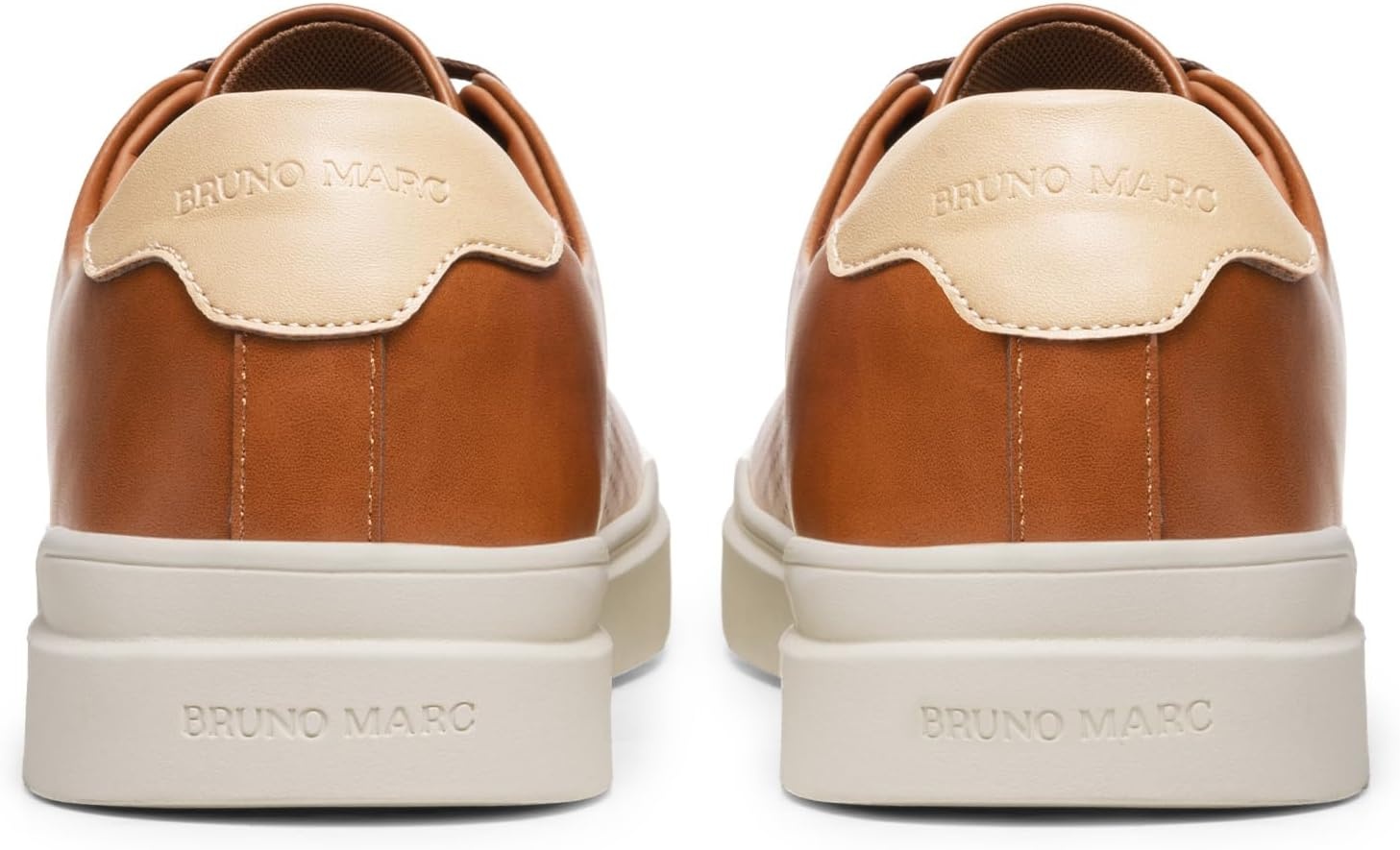 image:imageBruno Marc Mens Casual Dress Fashion Sneakers Shoes Lightweight Breathable Skate Shoes for Office Work WearBrown