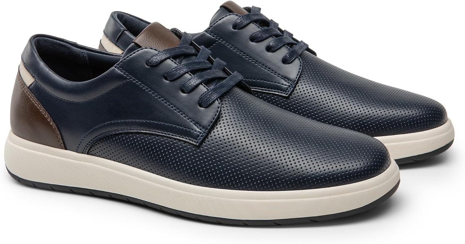 image:imageBruno Marc Mens Casual Dress Sneaker Formal Shoes Comfortable versatility for both casual and dressy occasionsDark Blue