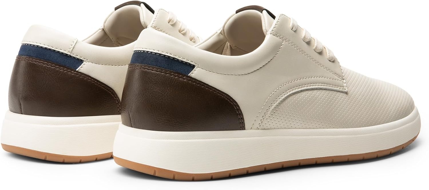 image:imageBruno Marc Mens Casual Dress Sneaker Formal Shoes Comfortable versatility for both casual and dressy occasionsOffwhite