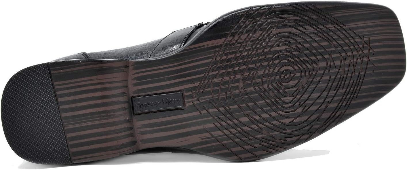 image:imageBruno Marc Mens Classic Slipon Dress Loafers Shoes Classic Square Toe Formal Business Office Wedding Party Church Prom Graduation03black