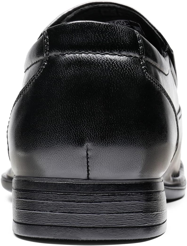 image:imageBruno Marc Mens Classic SquareToe Slipon Loafers Comfort Classic Square Toe Business Daily Office Wedding Party Church Prom GraduationBlack