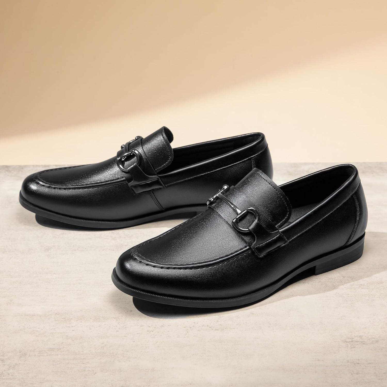 image:imageBruno Marc Mens Dress Loafers Slipon Formal Shoes Comfort Classic Business Office Meeting Wedding DailyBlack