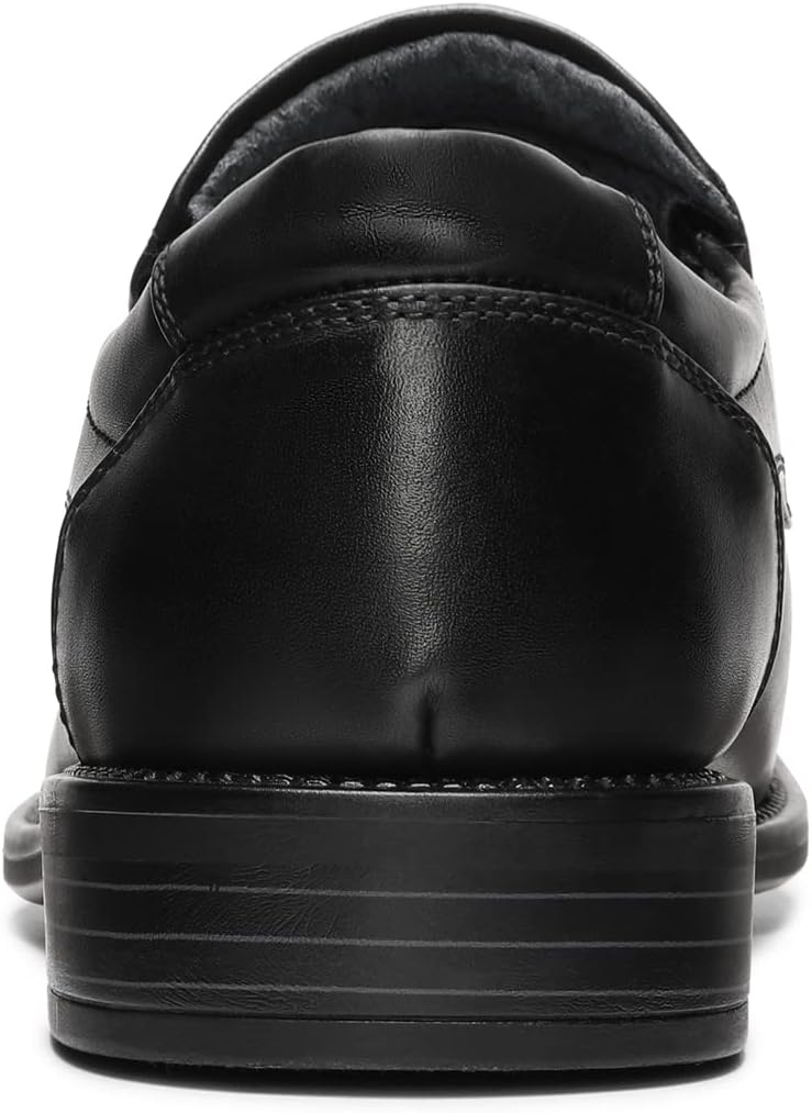 image:imageBruno Marc Mens Slip on Dress Loafers Shoes Square Toe for Formal Office Footwear Daily Casual WeekendBlack
