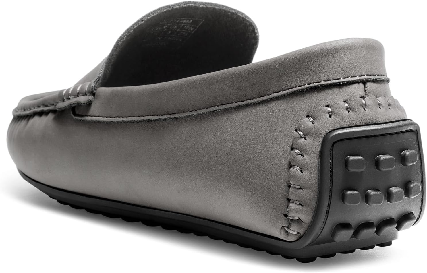 image:imageBruno Marc Mens Slipon Penny Loafers Driving Shoes Suede Upper Moccasin Toe Foam Insole Lightweight Commutes Home Office Casual Daily Errands TravelDark Grey