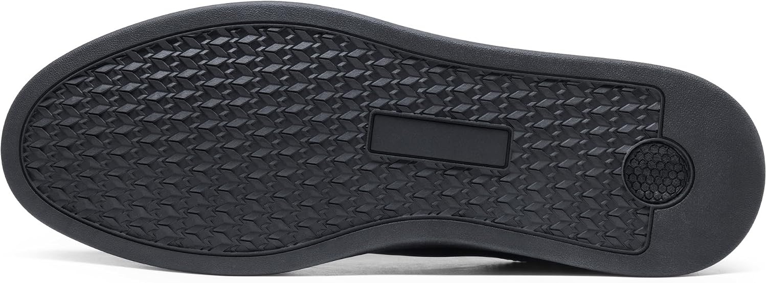 image:imageBruno Marc Mens WaveFlex CoreLux Casual Dress Sneakers AllDay Comfortable Lightweight Skating Fashion Business Tennis Laceup Nonslip Lowtop Office Simpledress Versatile StyleAll Black