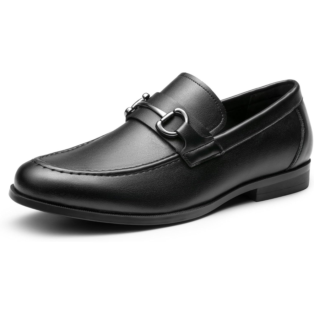 image:imageBruno Marc Mens Dress Loafers Slipon Formal Shoes  Comfort Classic Business Office Meeting Wedding DailyBlack