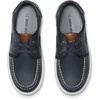 Bruno Marc Boys Boat Shoes Loafers Casual Dress Shoes | School Slip on Classic Moccasin Toe Cushioned Comfort Easy Slip-On with Elastic Laces Casual School Daily Wear(Blue)