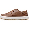 Bruno Marc Boys Boat Shoes Loafers Casual Dress Shoes | School Slip on Classic Moccasin Toe Cushioned Comfort Easy Slip-On with Elastic Laces Casual School Daily Wear(Brown)