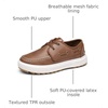 Bruno Marc Boys Boat Shoes Loafers Casual Dress Shoes | School Slip on Classic Moccasin Toe Cushioned Comfort Easy Slip-On with Elastic Laces Casual School Daily Wear(Brown)