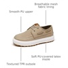 Bruno Marc Boys Boat Shoes Loafers Casual Dress Shoes | School Slip on Classic Moccasin Toe Cushioned Comfort Easy Slip-On with Elastic Laces Casual School Daily Wear(Tan)